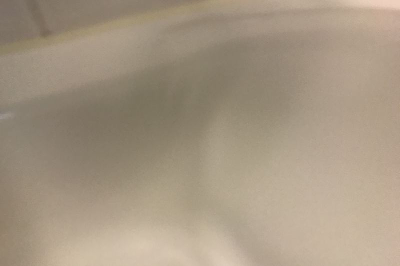 Mould growth on hotel room wall (photo 6)